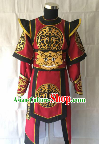 Traditional Chinese Beijing Opera Takefu Costume Peking Opera Swordsman Clothing