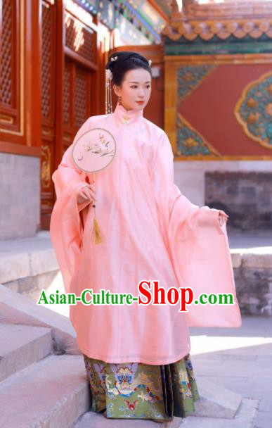 Traditional Chinese Ancient Ming Dynasty Imperial Consort Historical Costume Complete Set