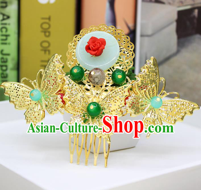 Chinese Ancient Bride Wedding Classical Hair Accessories Traditional Hair Clip Hairpins for Women