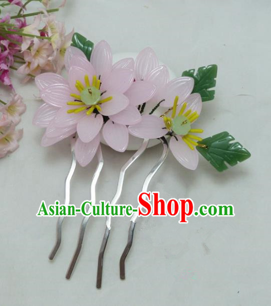 Chinese Ancient Hairpins Palace Queen Hair Accessories Traditional Hair Comb for Women