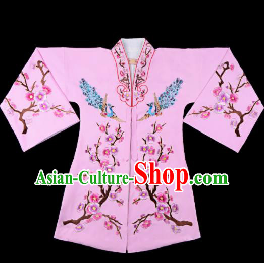 Professional Chinese Traditional Beijing Opera Princess Costume Peking Opera Pink Cloak for Adults