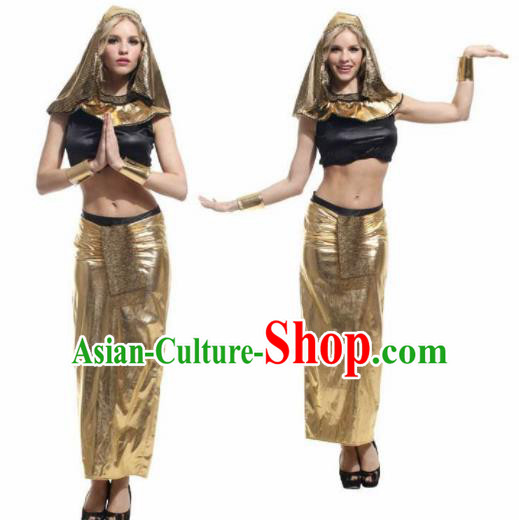 Traditional Egypt Stage Performance Costume Ancient Egypt Druidess Dress for Women