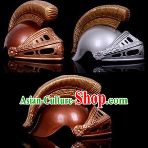 Traditional Roman General Headdress Ancient Rome Warrior Helmet for Men