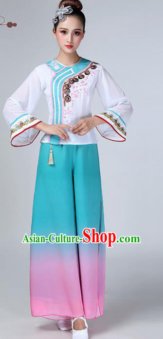 Chinese Traditional Stage Performance Yangko Dance Costume Folk Dance Clothing for Women