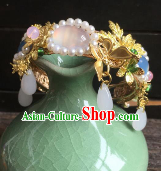 Top Grade Chinese Handmade Bracelet Traditional Bride Bangle Accessories for Women
