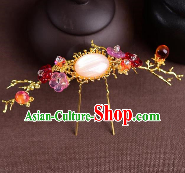 Handmade Chinese Ancient Princess Hairpins Traditional Hair Accessories Headdress for Women
