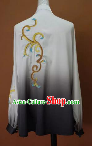 Chinese Traditional Martial Arts Kung Fu Competition Costume Tai Chi Group Embroidered Clothing for Women