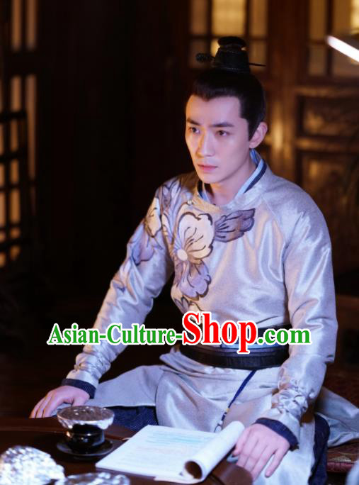 Chinese Drama The Story Of MingLan Ancient Song Dynasty Nobility Childe Embroidered Historical Costume for Men
