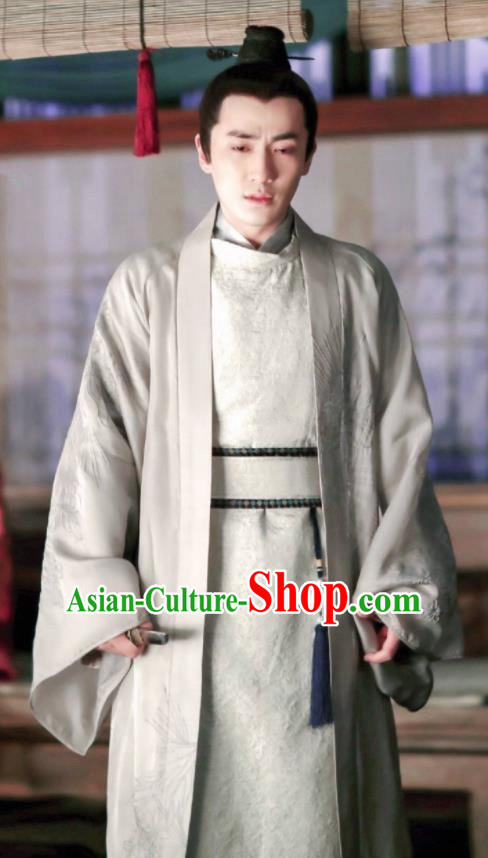 Drama The Story Of MingLan Chinese Ancient Song Dynasty Imperial Censor Embroidered Historical Costume for Men