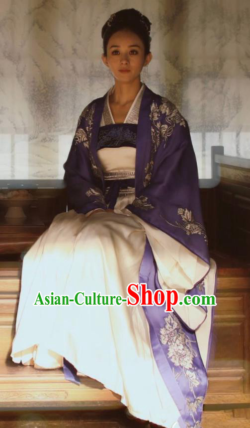 The Story Of MingLan Chinese Song Dynasty Nobility Mistress Historical Costume Ancient Contessa Embroidered Hanfu Dress for Women