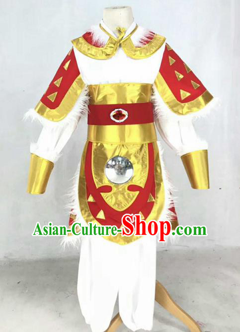Chinese Traditional Beijing Opera Takefu Clothing Ancient Swordsman Costume for Men