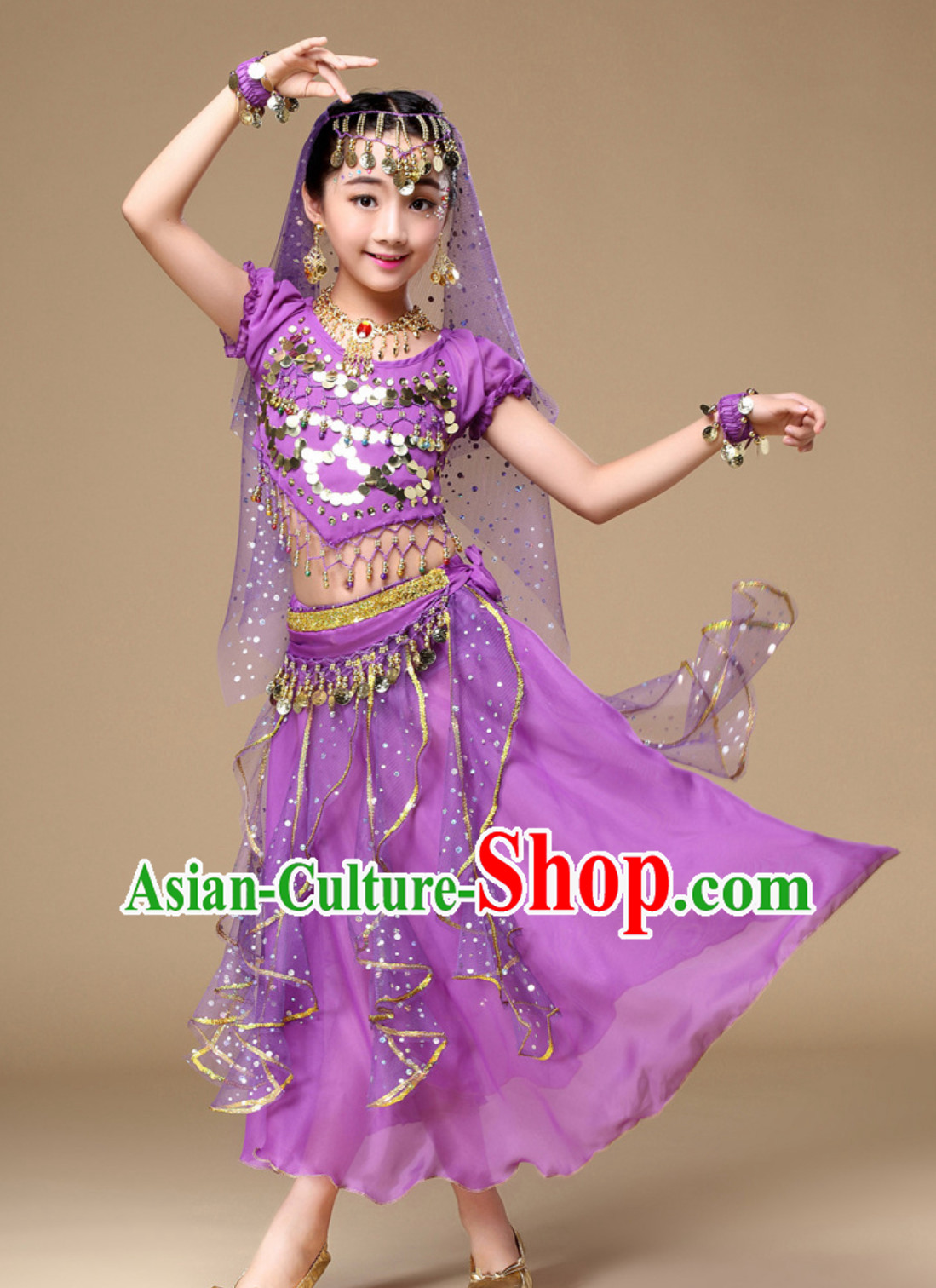 Indian Belly Dance Costumes for Kids