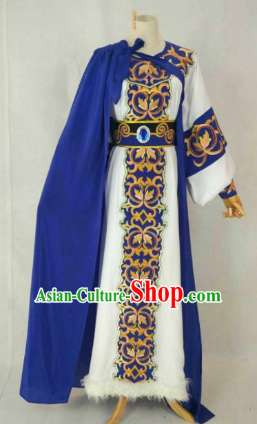 Chinese Traditional Beijing Opera Niche Clothing Ancient Prince Embroidered Costume for Men