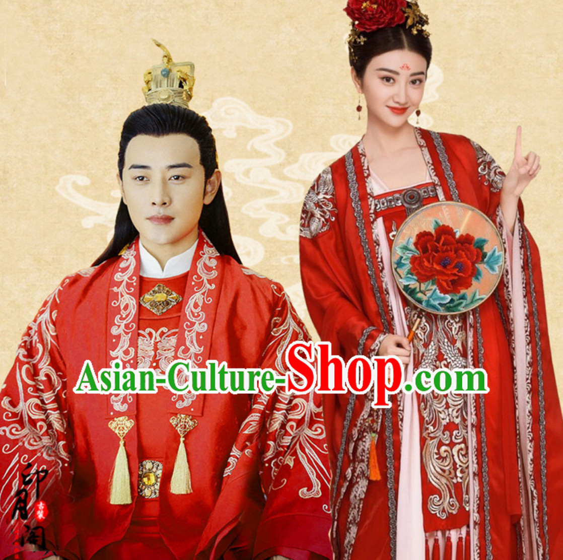 Tang Dynasty Imperial Wedding Dress for Bridegroom