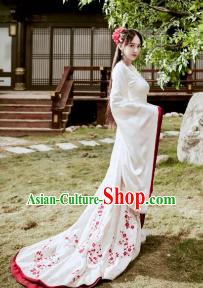 Chinese Traditional Drama Ancient Sui Dynasty Nobility Lady Dugu Galois Embroidered Historical Costume for Women