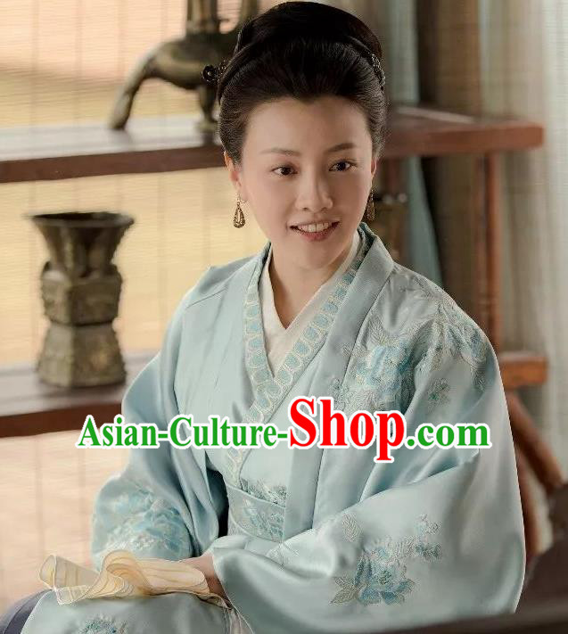The Story Of MingLan Traditional Chinese Ancient Nobility Lady Embroidered Replica Costume for Women