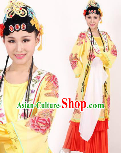 Chinese Traditional Classical Dance Costume Beijing Opera Stage Performance Dress for Women