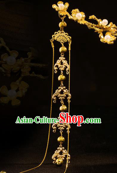 Chinese Traditional Cosplay Female Knight Hairpins Ancient Peri Hair Accessories for Women