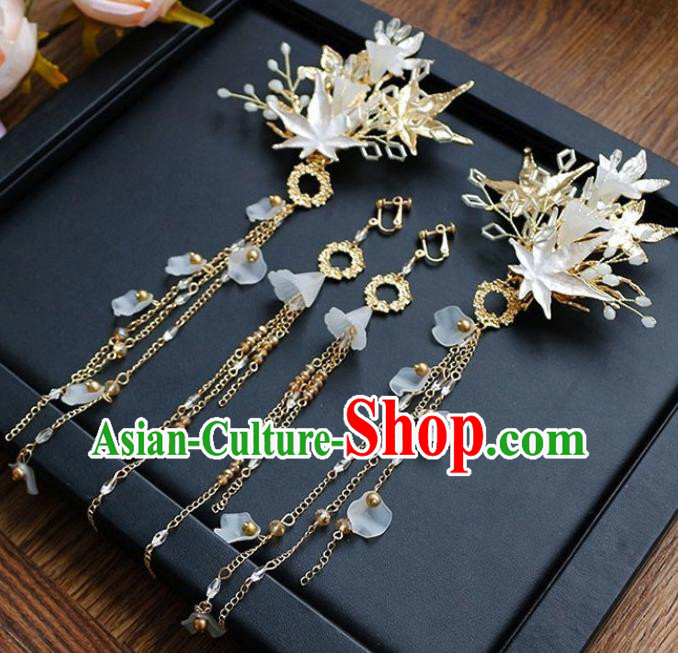 Chinese Traditional Hanfu Princess Hair Accessories Ancient Imperial Consort Hair Claws for Women