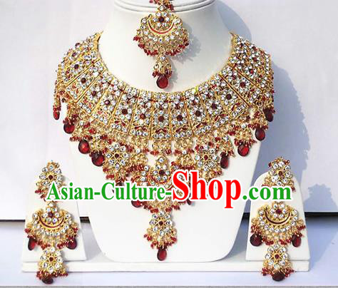 Chinese Ancient Ethnic Princess Headwear Traditional Uyghur Nationality Accessories for Women
