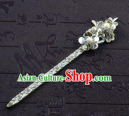 Chinese Ancient Princess Plum Blossom Hairpins Traditional Palace Hanfu Wedding Hair Accessories for Women