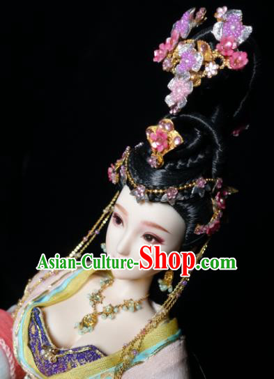 Chinese Ancient Tang Dynasty Princess Headwear Phoenix Coronet Traditional Palace Hair Accessories for Women