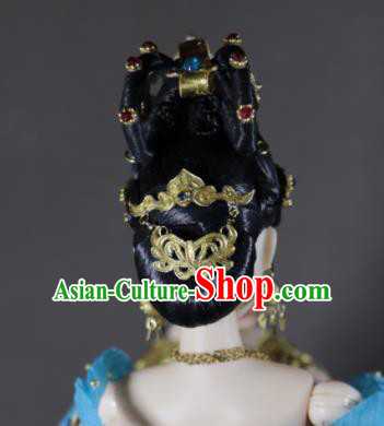 Chinese Ancient Imperial Consort Hairpins Headwear Traditional Tang Dynasty Princess Hair Accessories for Women