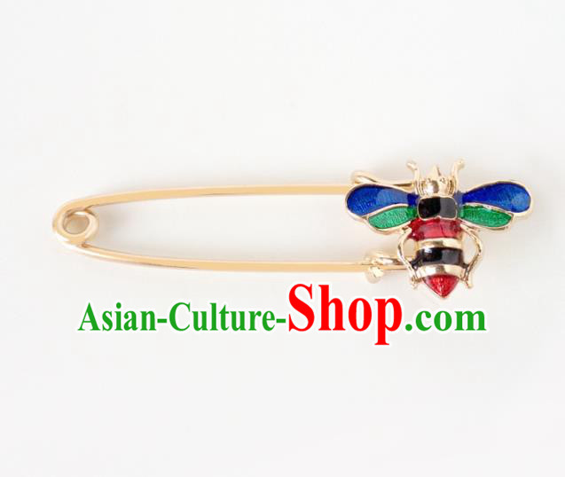 Chinese Handmade Stage Show Bee Brooch Accessories Catwalks Breastpin for Women