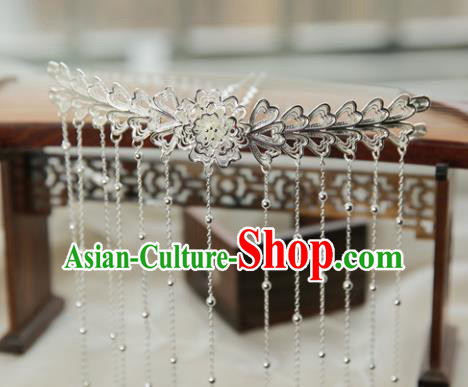 Chinese Handmade Hanfu Hairpins Tassel Step Shake Traditional Ancient Princess Hair Accessories for Women