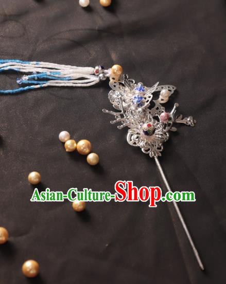 Handmade Chinese Traditional Hair Accessories Ancient Princess Tassel Hairpins for Women