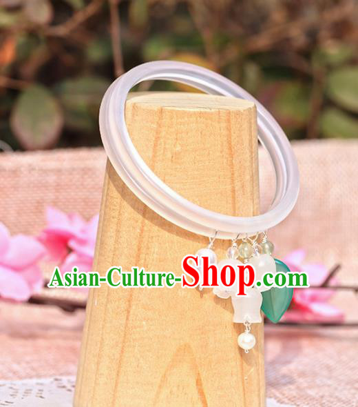 Handmade Chinese Classical Bracelet Ancient Palace Hanfu Bangle Accessories for Women
