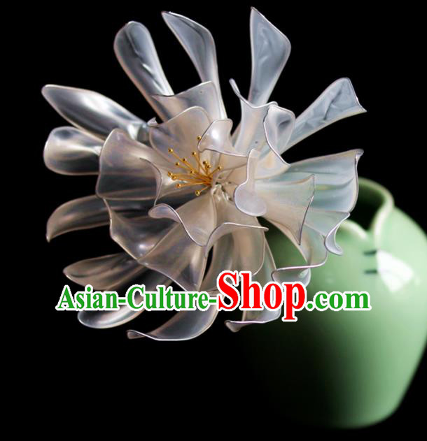 Chinese Handmade Palace Queen Peony Hairpins Ancient Hair Accessories Headwear for Women