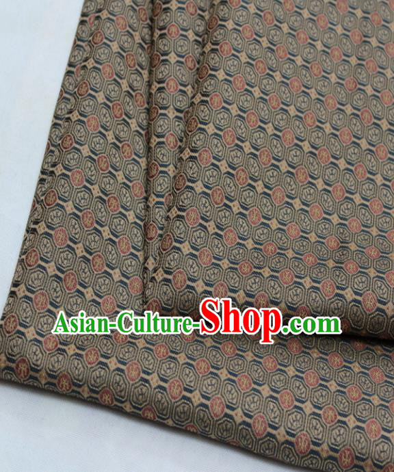 Chinese Traditional Tang Suit Fabric Royal Pattern Brocade Material Hanfu Classical Satin Silk Fabric