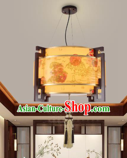 Chinese Traditional Classical Ceiling Palace Lantern Handmade New Year Lanterns Hanging Lamp