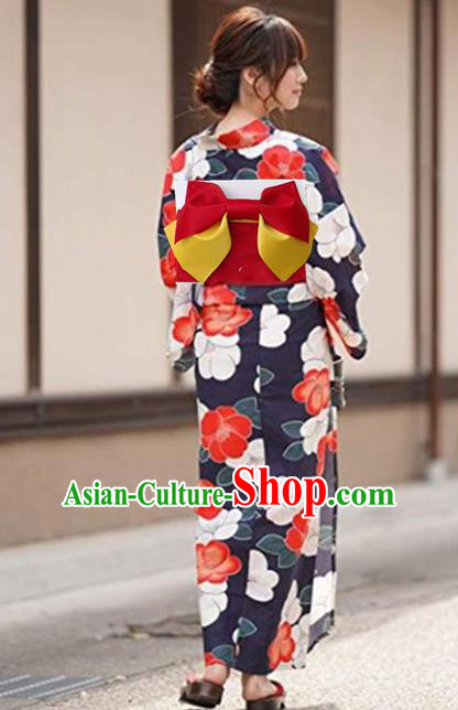 Traditional Japanese Classical Formal Kimono Asian Japan Costume Geisha Yukata Dress for Women