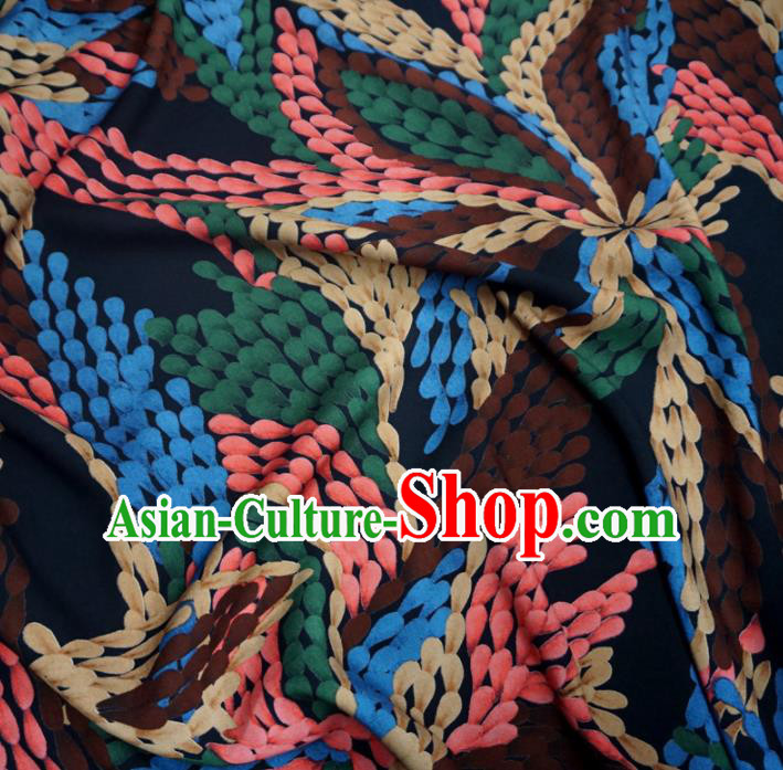 Asian Chinese Traditional Wheat Pattern Watered Gauze Cheongsam Silk Fabric Chinese Fabric Material