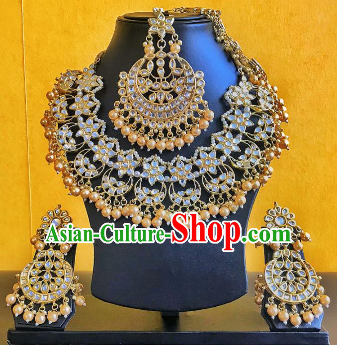 South Asian India Traditional Jewelry Accessories Asia Indian Bollywood Headwear for Women