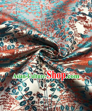 Chinese Traditional Hanfu Silk Fabric Classical Pattern Design Brocade Tang Suit Fabric Material
