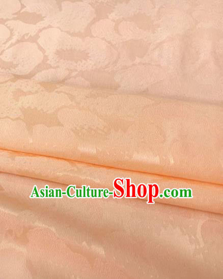Asian Chinese Traditional Pattern Design Pink Brocade Fabric Silk Fabric Chinese Fabric Asian Material