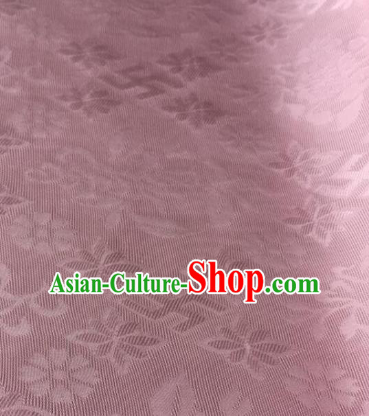 Chinese Traditional Rich Flowers Pattern Design Pink Brocade Fabric Asian Silk Fabric Chinese Fabric Material
