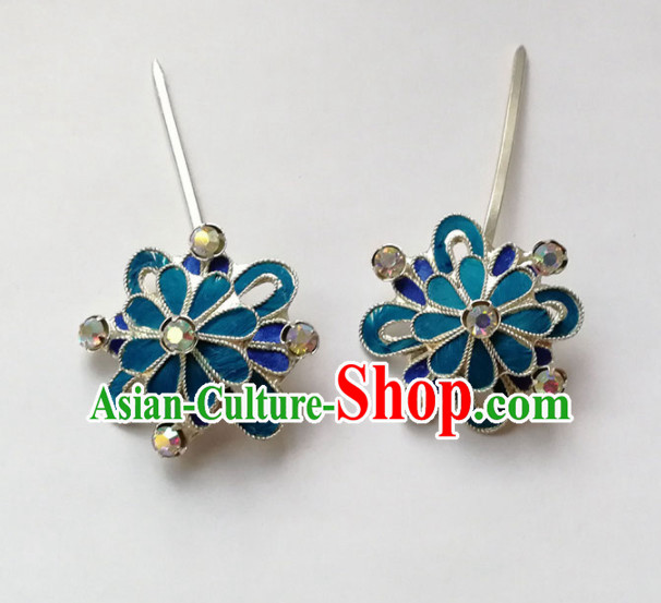 Chinese Ancient Court Princess Hair Clip Hairpins Traditional Beijing Opera Diva Hair Accessories for Adults