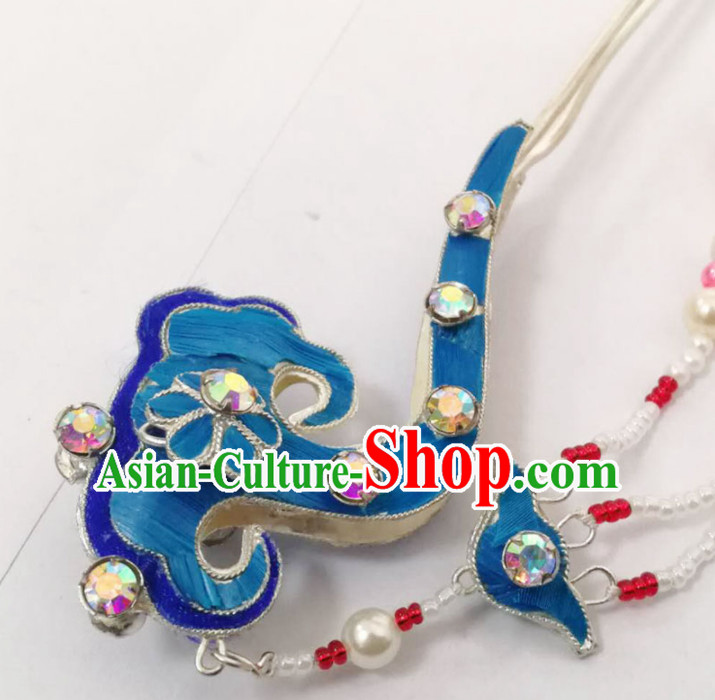 Chinese Ancient Court Princess Auspicious Clouds Hairpins Traditional Beijing Opera Diva Hair Accessories for Adults