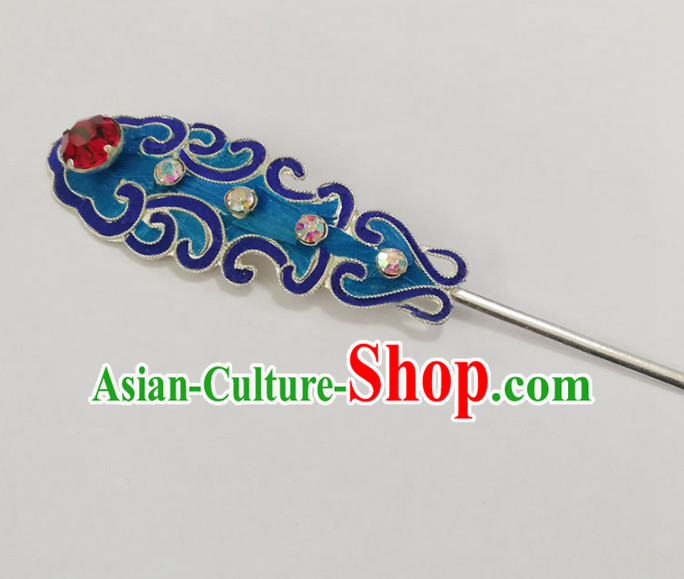 Chinese Ancient Palace Hairpins Queen Hair Clip Traditional Beijing Opera Diva Court Hair Accessories for Adults