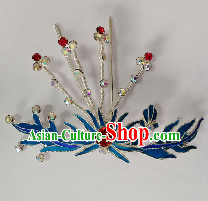 Chinese Ancient Princess Hairpins Palace Hair Clip Traditional Beijing Opera Diva Court Hair Accessories for Adults