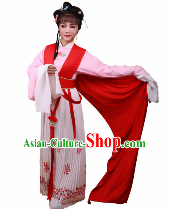 Chinese Traditional Peking Opera Diva Dress Ancient Nobility Lady Embroidered Costume for Women