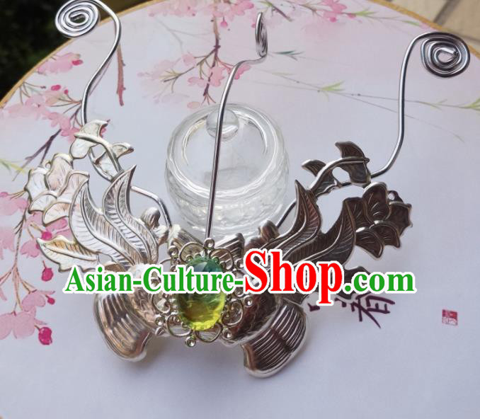 Chinese Ancient Princess Butterfly Hair Claw Hairpins Traditional Hanfu Palace Hair Accessories for Women