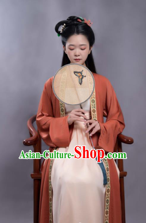 Chinese Traditional Song Dynasty Princess Hanfu Dress Ancient Court Lady Replica Costumes for Women