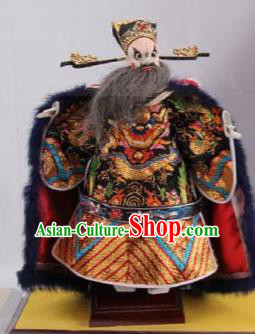 Traditional Chinese Handmade Prime Minister Puppet Marionette Puppets String Puppet Wooden Image Arts Collectibles