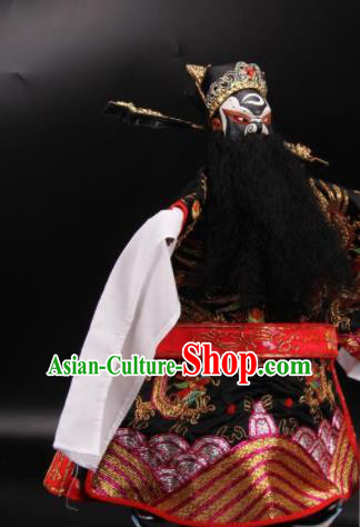 Traditional Chinese Handmade Bao Zheng Puppet Marionette Puppets String Puppet Wooden Image Arts Collectibles