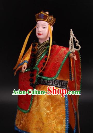 Traditional Chinese Journey to the West Xuanzang Puppet Marionette Puppets String Puppet Wooden Image Arts Collectibles